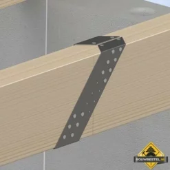 Gordinglas 63X160mm Sendzimir Verzinkt - Per Stuk -hulpmiddel Verkoopwinkel gordinglas 1