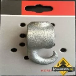 Koppelstuk Ø28mm Haak Scherpe Punt