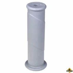 Handvat 30 Mm Rond Grijs (set Verpakt) - NL-fabricaat -hulpmiddel Verkoopwinkel handvat kruiwagen grijs 1