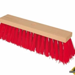 Harde Bezem / Harde Veger SUPER PROF 290 Mm. Rood