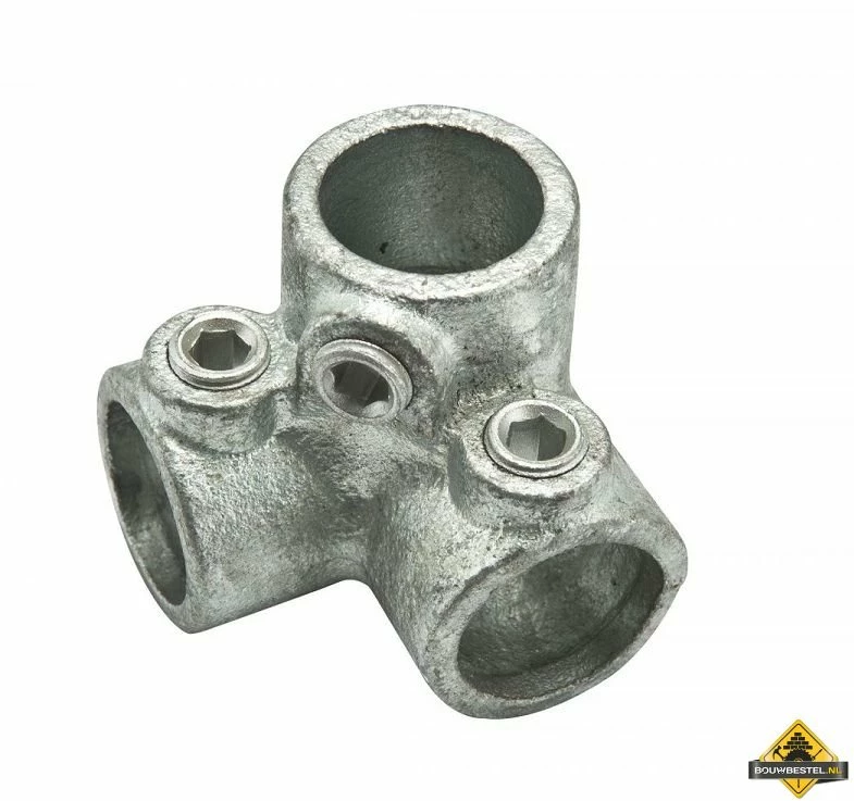 Koppelstuk Ø28mm Hoek (3 Buizen) 3 Koppelstuk Ø28mm Hoek (3 Buizen)