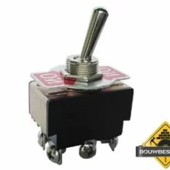 Maxi Tuimelschakelaar Dpdt On-On 5A/250V
