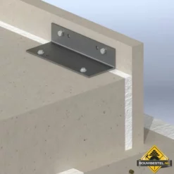 Kantplankanker 70X115mm 300X6mm Sendzimir Verzinkt 1 Stuks -hulpmiddel Verkoopwinkel kantplankverankering