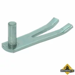 Klauwduim Halfsteens Diameter 16mm(x45mm) Elektrolytisch Verzinkt - Per Stuk