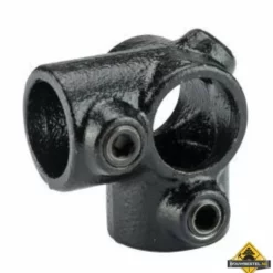 Koppelstuk ZWART Ø28mm Hoek/kruis