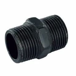 Mytube Koppelstuk Ø25mm ZWART Koppelstuk Schroefdraad