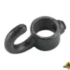 Koppelstuk ZWART Ø42mm Haak -hulpmiddel Verkoopwinkel koppelstuk zwart haak