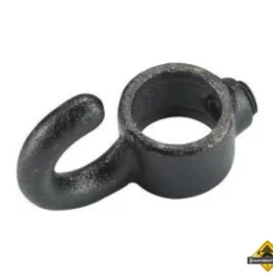 Koppelstuk ZWART Ø42mm Haak