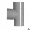 HWA Tee 90 Graden Grijs Mof/Spie 80mm -hulpmiddel Verkoopwinkel korv156455