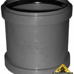 PVC Steekmof 2xManchet 160mm