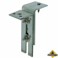 Kozijnstelbeugel / Kozijnstelhoek Type E 65X180mm 60X6 Verzinkt Band - Per Stuk