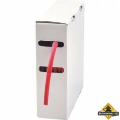 Krimpkous-box Met Gekleurde Krimpkous 6,4 Mm Rood | 10 Meter