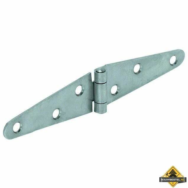 Staartheng 250mm 50X2mm Verzinkt - Per Stuk 3 Staartheng 250mm 50X2mm Verzinkt - Per Stuk