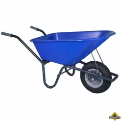 Tuin Kruiwagen Gecoat Frame 100 Liter Blauw - NL-fabricaat