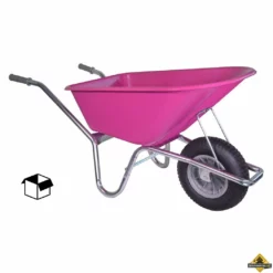 Tuin Kruiwagen Verzinkt Frame 100 Liter Fuchsia DOOS - NL-fabricaat