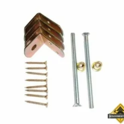 L-Beslagset Voor Betonpaal Verzinkt (Set Van 2 Stuks)