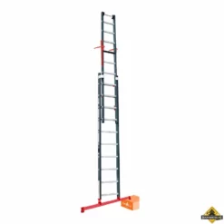Ladder Premium + Smart Level & Top Safe Met 3x12 Sporten En Werkhoogte 890 Cm (Levertijd Ca. 1 Week)