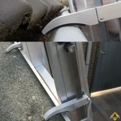 Reformladder 3-delig + Top Safe Met 3x12 Sporten En Werkhoogte 870 Cm (Levertijd Ca. 1 Week) -hulpmiddel Verkoopwinkel ladder top safe systeem kopie 10 2