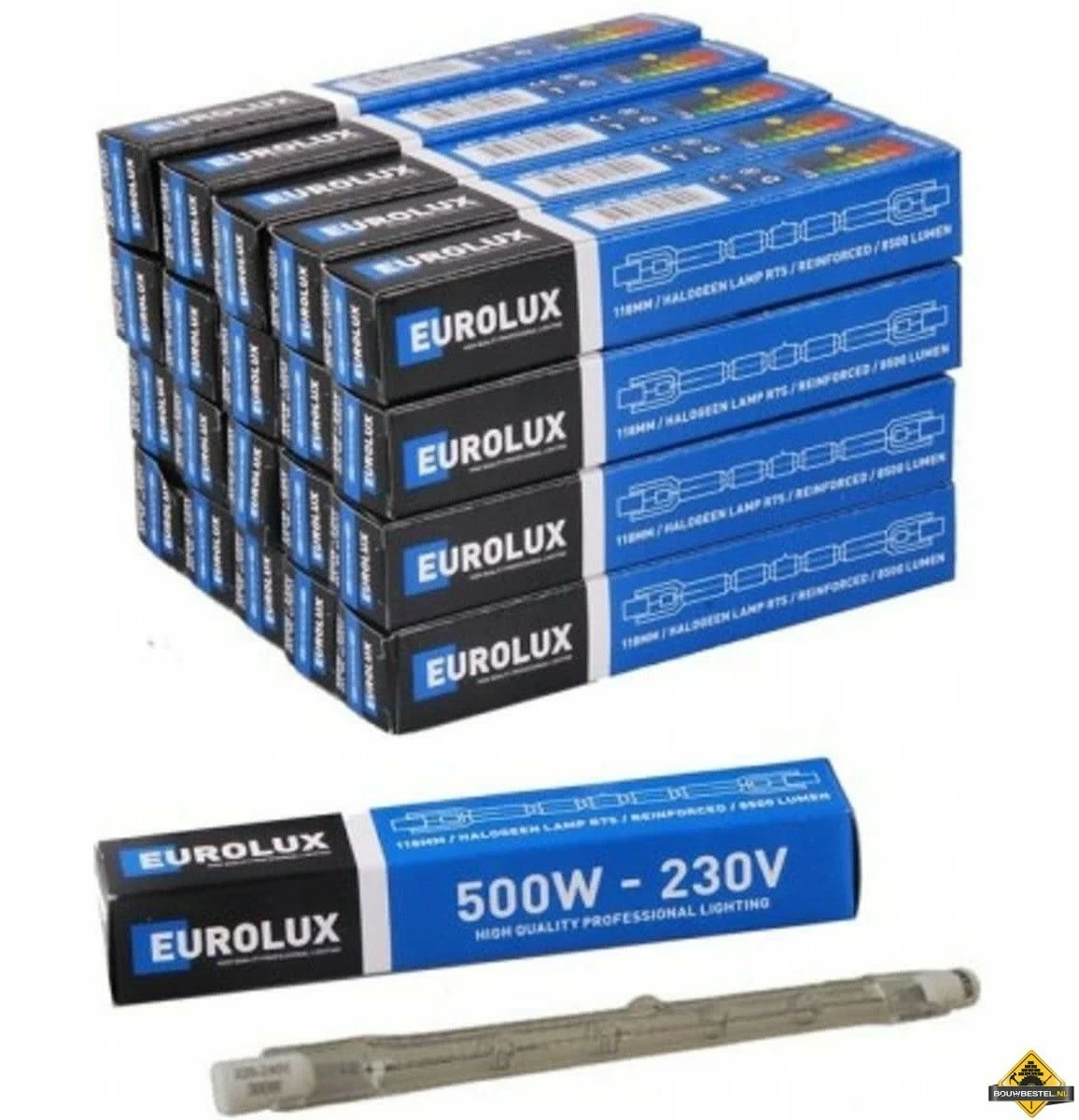 Losse Halogeenlamp V C R7s 1000w 240v 3 Losse Halogeenlamp V C R7s 1000w 240v