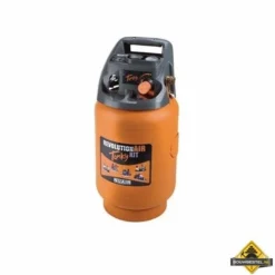 Luchtreservoir Met Manometers