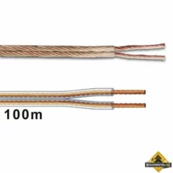 Luidsprekerkabel Transparant - 2 X 2.50 Mm²