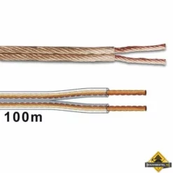 Luidsprekerkabel Transparant - 2 X 4.00 Mm²