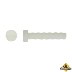 Metaalschroef Nylon PA6 DIN 84 M3x30mm | 200 Stuks