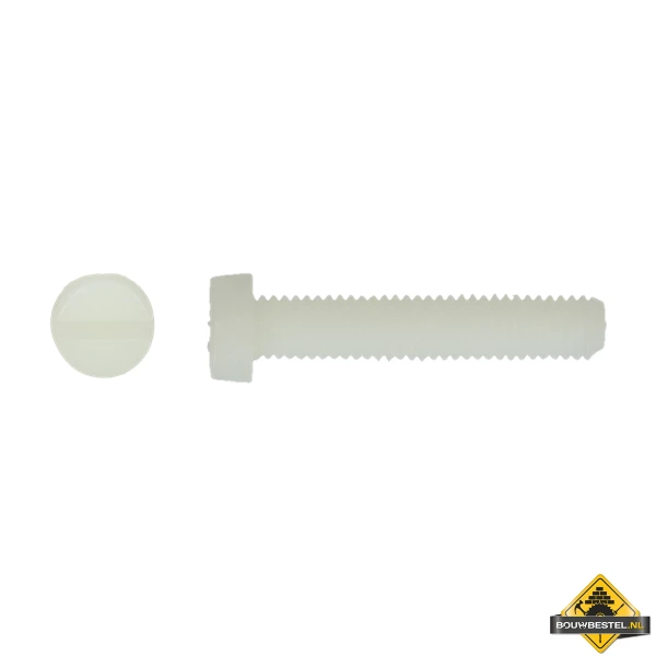 Metaalschroef Nylon PA6 DIN 84 M3x30mm | 200 Stuks 3 Metaalschroef Nylon PA6 DIN 84 M3x30mm | 200 Stuks