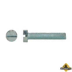 Metaalschroef Verzinkt Staal 4.8 DIN 84 M6x35mm | 200 Stuks