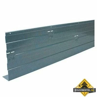 Metalen Randkist 150X2000mm Sendzimir Verzinkt - Per Stuk 3 Metalen Randkist 150X2000mm Sendzimir Verzinkt - Per Stuk