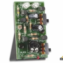 Helder Knipperlicht Met Twee Rode Leds