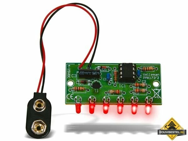 Mini Chasereffect Met 6 Leds 3 Mini Chasereffect Met 6 Leds