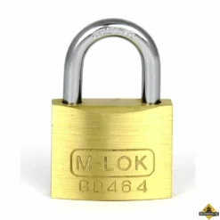 M-LOK Messing Hangslot Gelijksluitend - 40 Mm