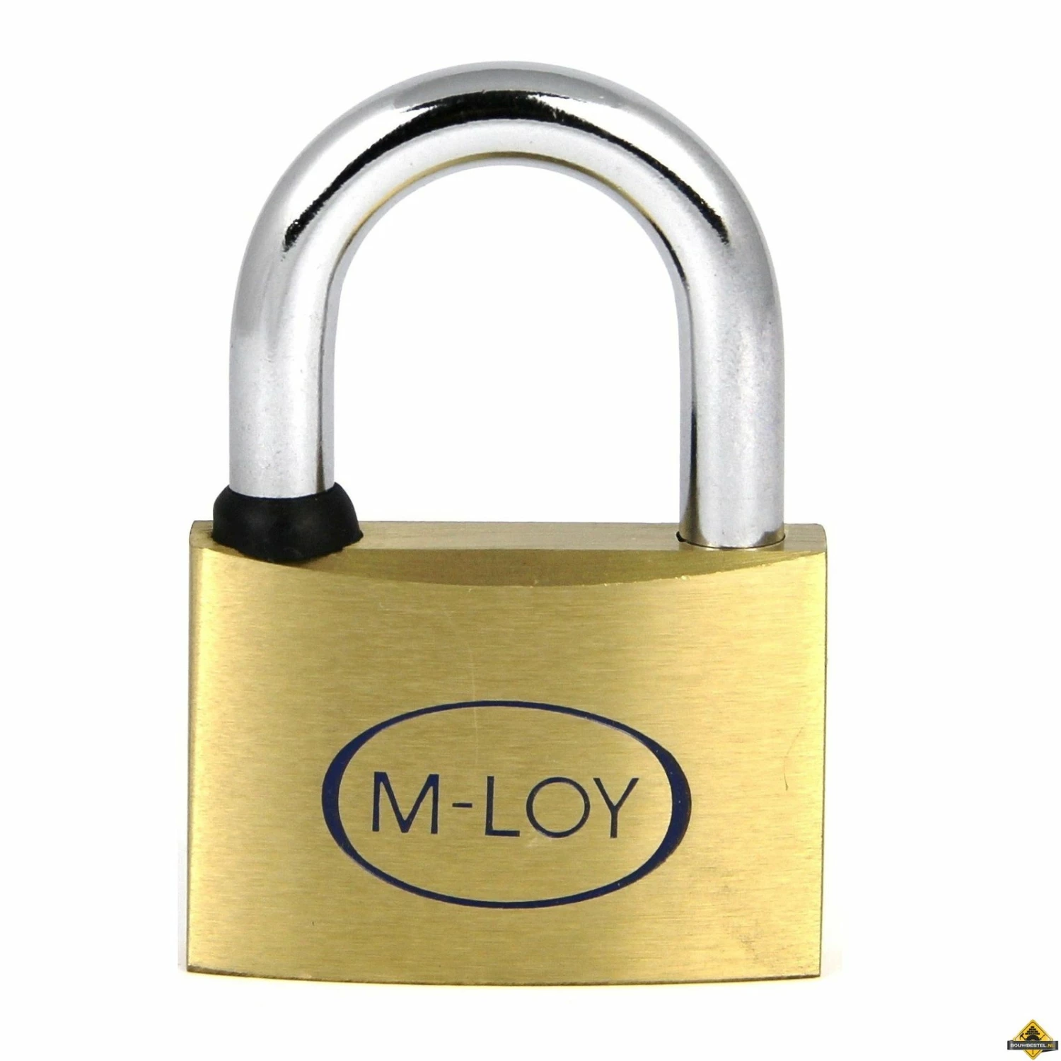 M-LOY Messing Hangslot Gelijksluitend - 60 Mm (beugel: 10 X 33 X 32 Mm) 3 M-LOY Messing Hangslot Gelijksluitend - 60 Mm (beugel: 10 X 33 X 32 Mm)