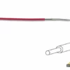 Montagedraad - Diameter: 1.4 Mm - 0.2 Mm2 - Volle Kern - Rood -hulpmiddel Verkoopwinkel mowmr 9