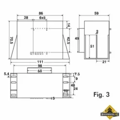 Multispanningstransformator -hulpmiddel Verkoopwinkel multispanningstransformator 1 x 2.08 a