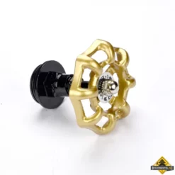 Mytube Koppelstuk Ø25mm ZWART Decoratie Kraanwiel Goud