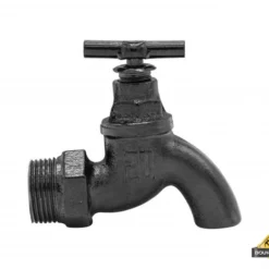 Mytube Koppelstuk Ø25mm ZWART Decoratie Kraan Zwart