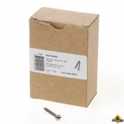 Ééntoer Anti-inbraak Schroeven 4x30mm RVS | 100 Stuks