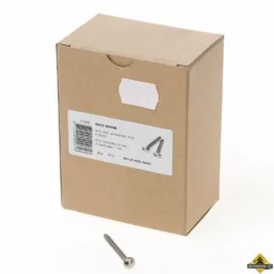 Ééntoer Anti-inbraak Schroeven 4x40mm RVS | 100 Stuks