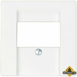 Opus 55 Afdekplaat Voor USB Laadcontactdoos Antraciet - Zijdeglans