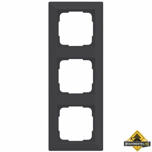 Opus 55 Inform Afdekraam 3-voudig Antraciet - Zijdeglans 3 Opus 55 Inform Afdekraam 3-voudig Antraciet - Zijdeglans