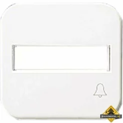 Opus 1 Bedieningselement Met Tekstveld En Bel-symbool Helder Wit