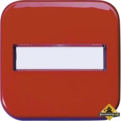 Opus 1 Bedieningselement Met Tekstveld Rood