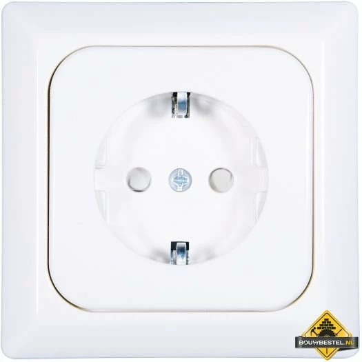 Opus 1 Geaarde Contactdoos Compleet Opus Kanto Alpinewit 3 Opus 1 Geaarde Contactdoos Compleet Opus Kanto Alpinewit