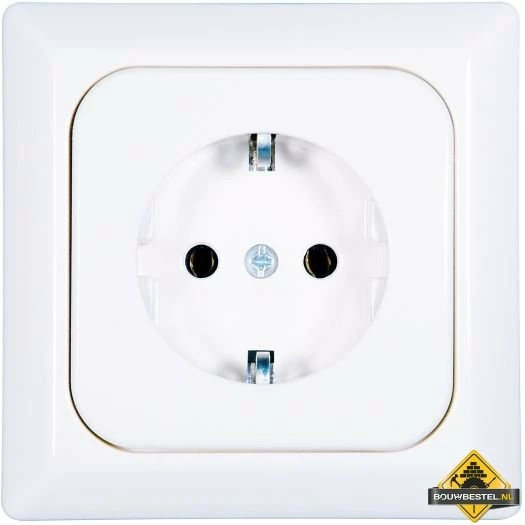 Opus 1 Geaarde Contactdoos Compleet Opus Kanto Alpinewit 4 Opus 1 Geaarde Contactdoos Compleet Opus Kanto Alpinewit - Afbeelding 2