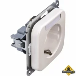 Opus 1 Geaarde Contactdoos Met Tekstveld Alpinewit -hulpmiddel Verkoopwinkel opus 1 geaarde contactdoos met tekstveld alpinewit