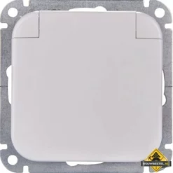 Opus 1 Geaarde Contactdoos Met Verend Klapdeksel Alpinewit -hulpmiddel Verkoopwinkel opus 1 geaarde contactdoos met verend klapdeksel alpinewit 6