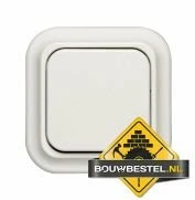 Opus 1 Wave Pulsschakelaarwip, Helder Wit Afdekraam Enkelvoudig 3 Opus 1 Wave Pulsschakelaarwip, Helder Wit Afdekraam Enkelvoudig