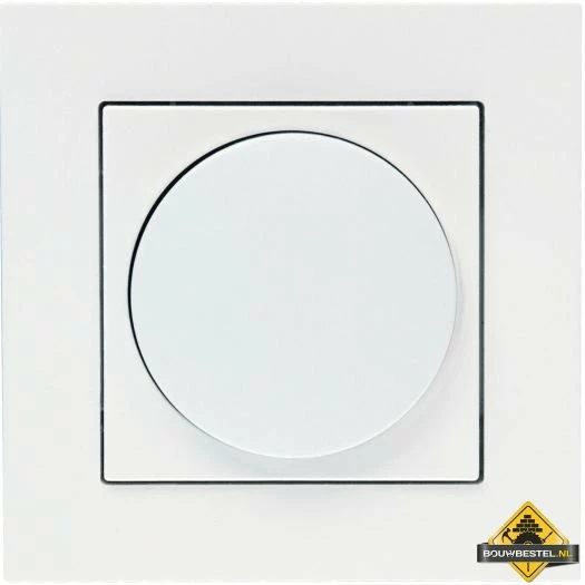 Opus 55 Afdekking Voor Draaidimmer En Potentiometer Alu - Zilver - Zijdeglans